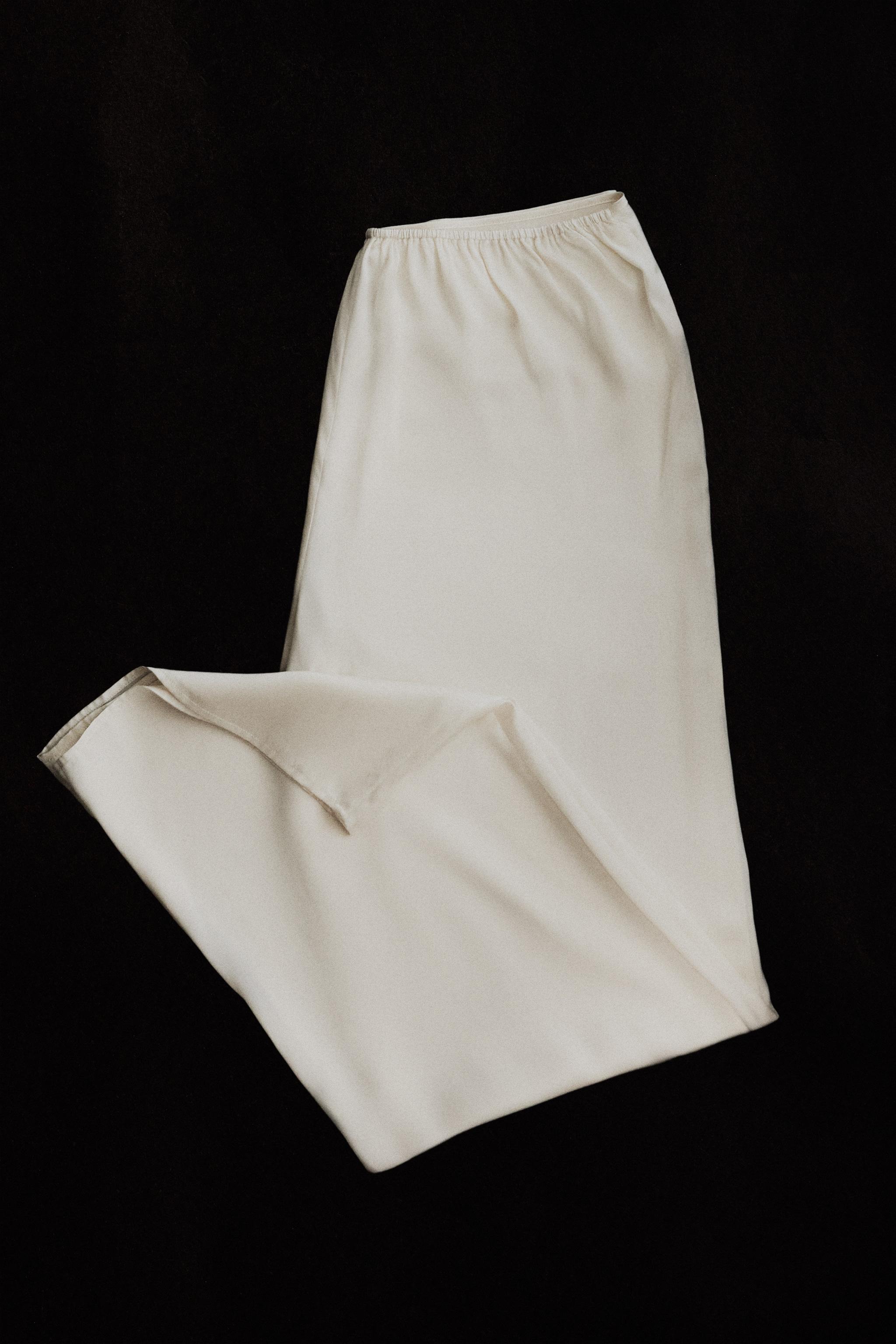 PANTALON LARGE SOIE DE MÛRIER